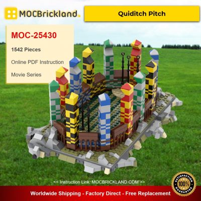 Quiditch Pitch MOC-25430 Movie Designed By Bricks64_DK With 1542 Pieces