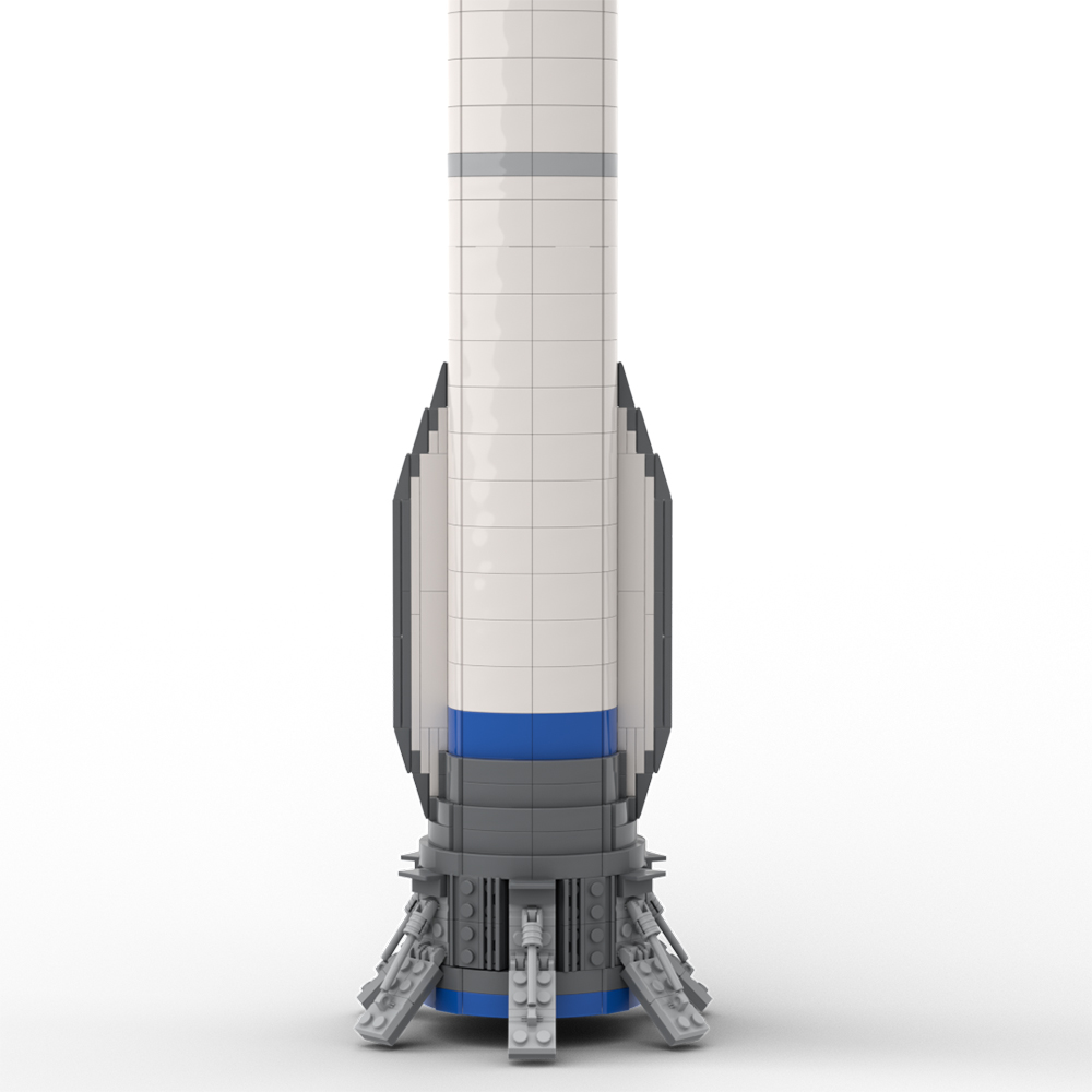 Blue Origin New Glenn (1:110 Saturn V Scale) MOC-28692 Space With 1575 Pieces
