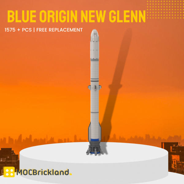 Blue Origin New Glenn (1:110 Saturn V Scale) MOC-28692 Space With 1575