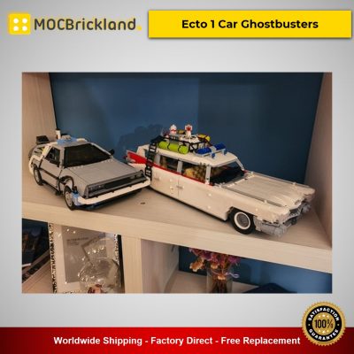 Ecto 1 Car Ghostbusters MOC-30590 Technic Designed By FabrizioP With 1880 Pieces