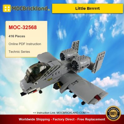 MOC-32568 Technic Little Brrrrrt Designed By JakeSadovich With 416 Pieces