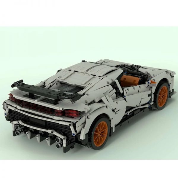 Bugatti EB 110 Centodieci Hommage Technic MOC-34933 by The one from the Swabian WITH 4150 PIECES