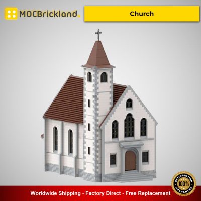 Church MOC-34956 Modular Buildings Designed By jepaz With 7517 Pieces
