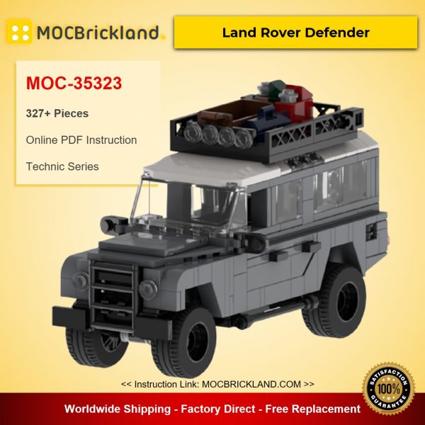 Land Rover Defender MOC-35323 Technic Designed By GothamKnight With 327 Pieces