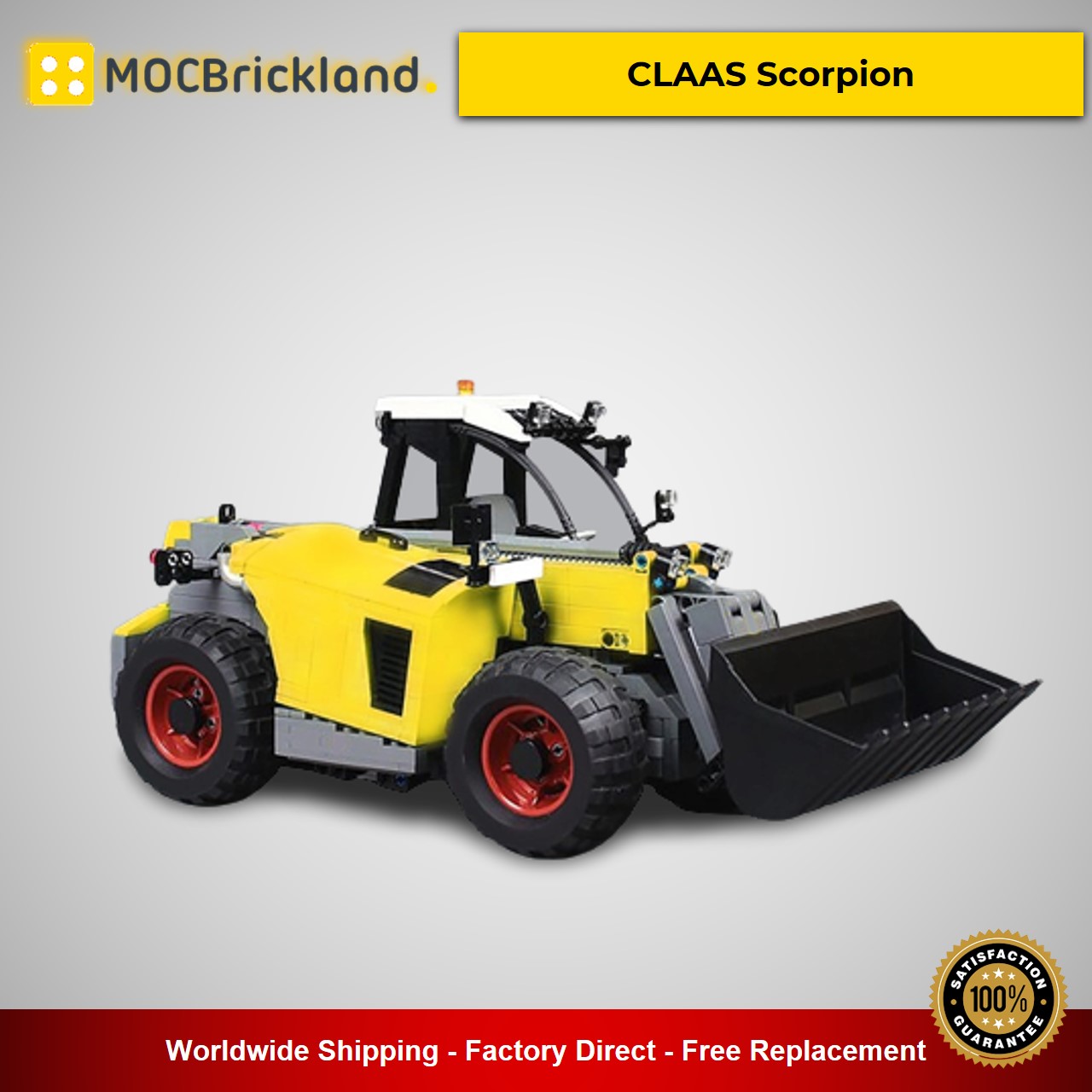 MOC-35607 Technic CLAAS Scorpion 756 Designed By M-longer With 1398 Pieces