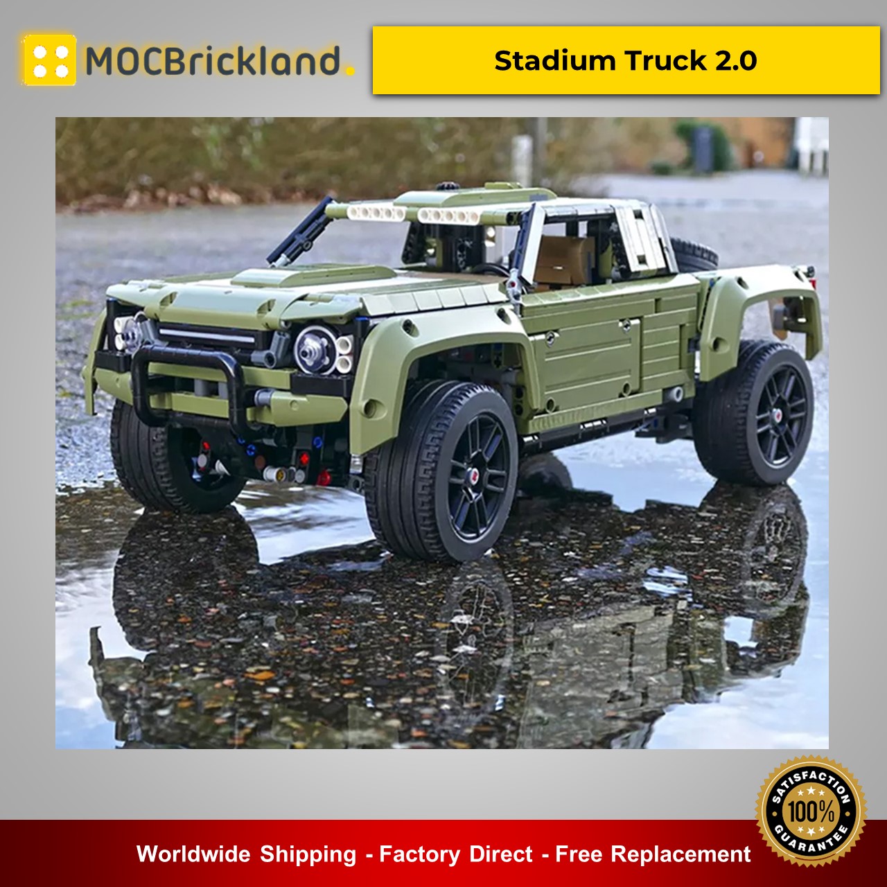 MOC-36089 Stadium Truck 2.0 Technic Designed By grohl With 2572 Pieces