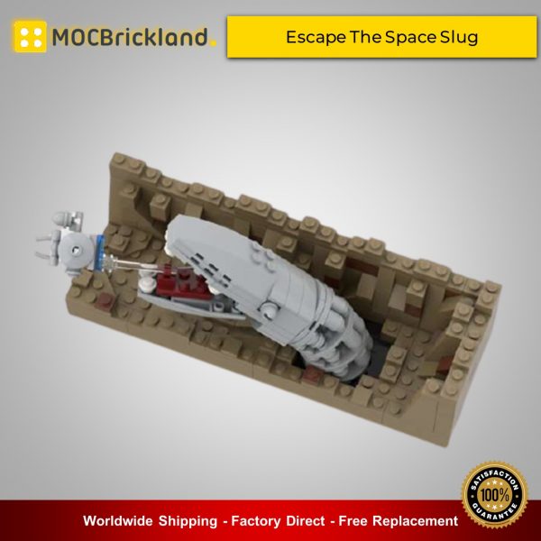 Escape The Space Slug - Nano Falcon Episode V MOC 42513 Star Wars Designed By 6211 With 256 Pieces