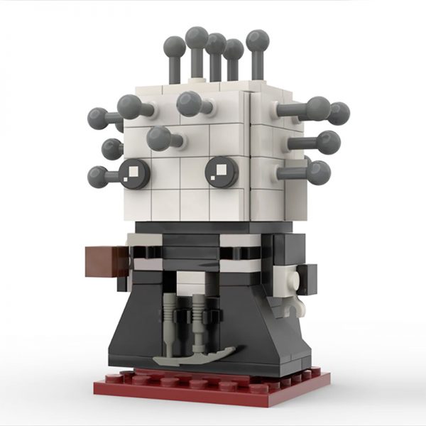 Hellraiser Pinhead Brickheadz 2 for 1 Creator MOC-44639 by Brickdroid WITH 235 PIECES