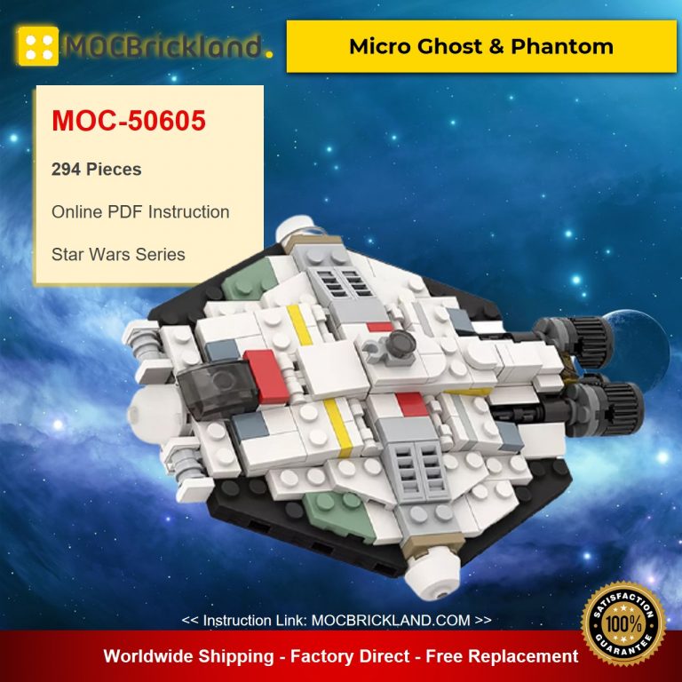 Micro Ghost & Phantom MOC-50605 Star Wars Designed By ron_mcphatty With ...