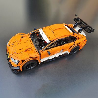 Audi RS5 DTM Orange Technic MOC-52610 by Springer83 with 4024 Pieces