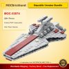 Republic Venator Bundle MOC-53074 Star Wars Designed By scoutthetrooper With 289 Pieces