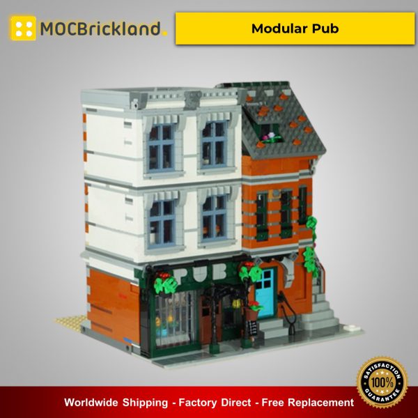10264 – Modular Pub MOC-53879 Modular Buidings Designed By Versteinert With 2322 Pieces