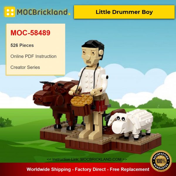 Little Drummer Boy MOC-58489 Creator Designed By JKBrickworks With 526 Pieces