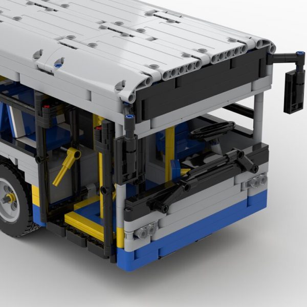 Lego Technic 12m Bus Technic MOC-59883 by Emmebrick with 3569 Pieces