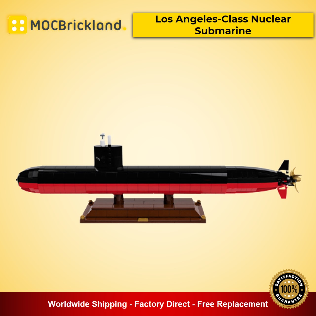 Los Angeles-Class Nuclear Submarine MOC-61366 Star Wars Designed By veyniac With 563 Pieces