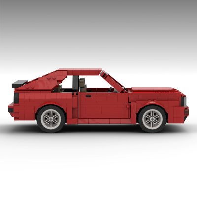 Audi Sport Quattro / Urquattro 1984 Technic MOC-65510 by Pingubricks WITH 1255 PIECES