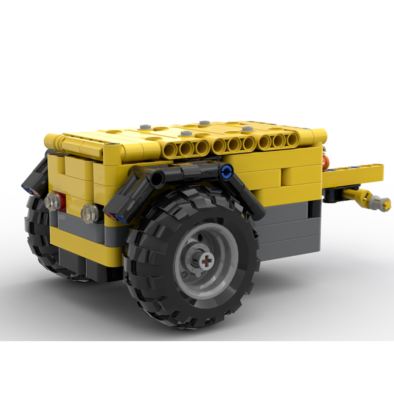 B-MODEL 42122 Lego Trike + Trailer Technic MOC-69073 by Roelofâs Creations with 613 Pieces - MOC 
