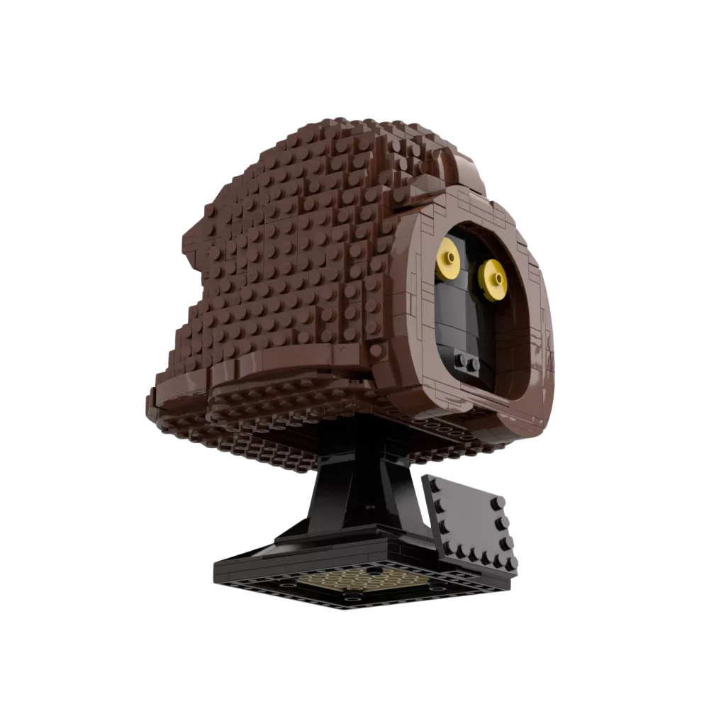 Jawa bust - Helmet Collection Style MOC-70376 Star Wars With 740 Pieces