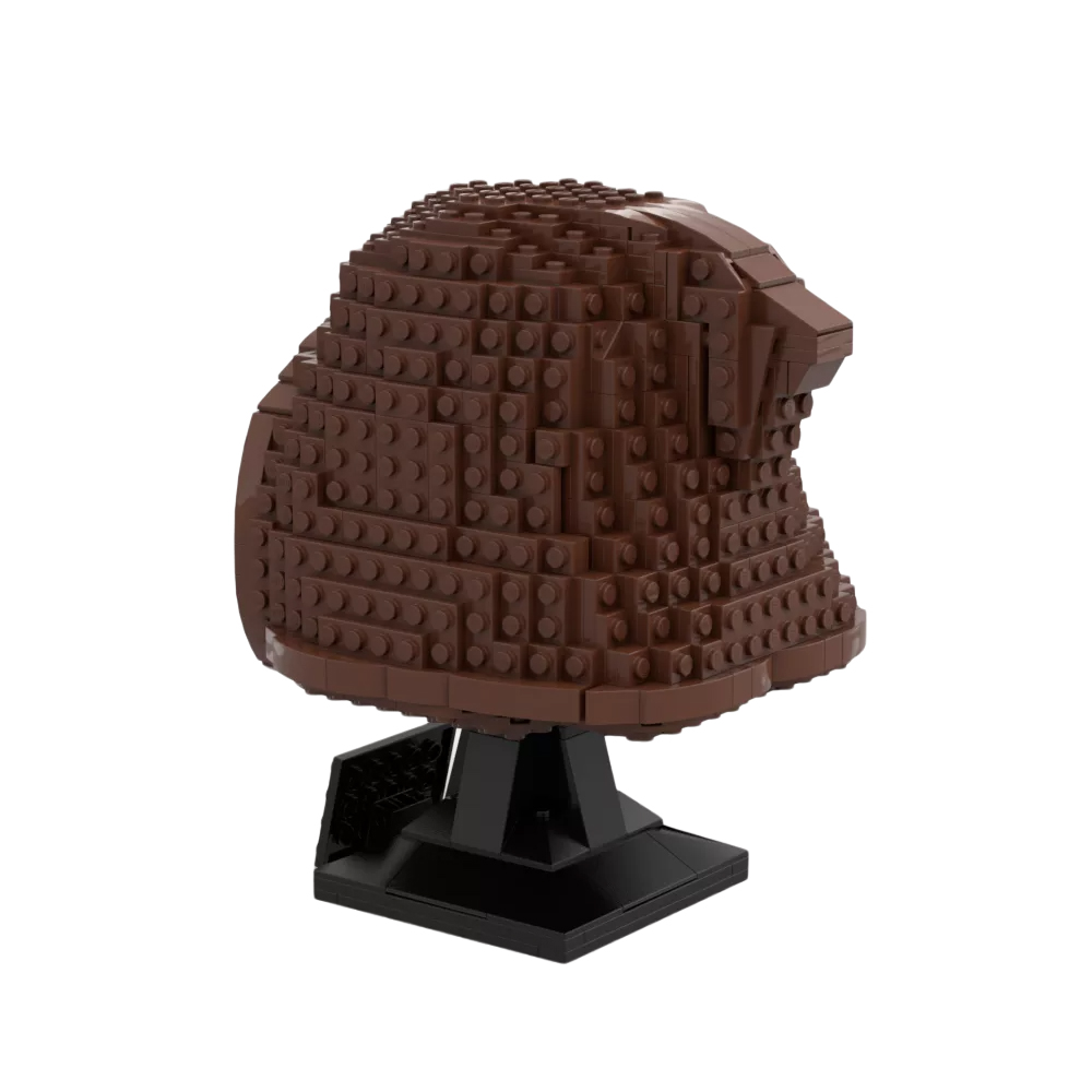Jawa bust - Helmet Collection Style MOC-70376 Star Wars With 740 Pieces