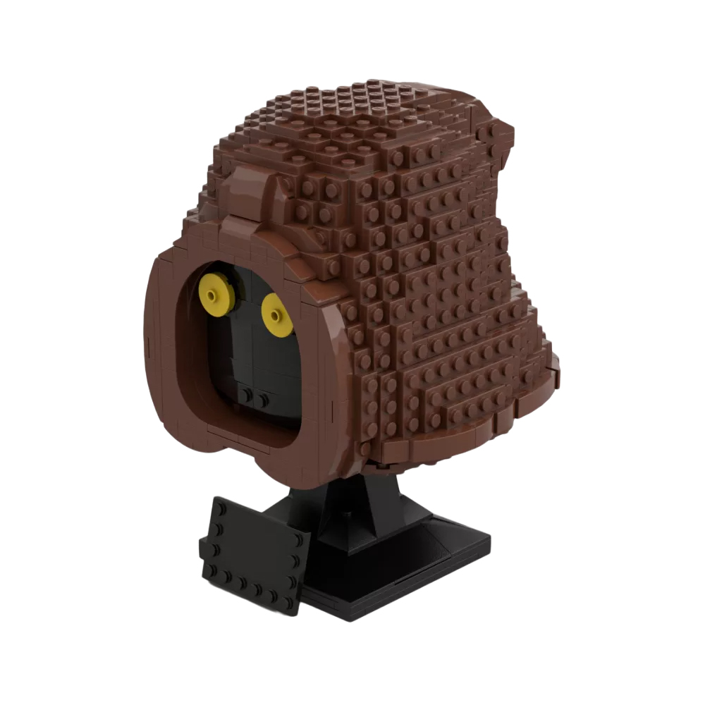 Jawa bust - Helmet Collection Style MOC-70376 Star Wars With 740 Pieces