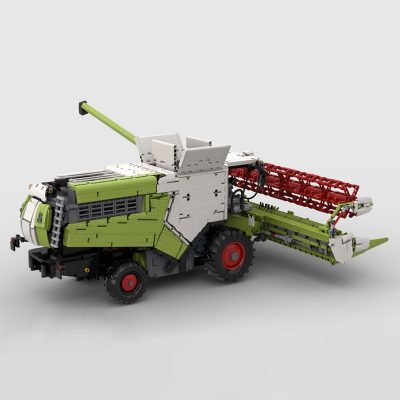 Claas Lexion 8900 Combine Harvester Technic MOC-71485 by Kneisibricks with 6923 pieces