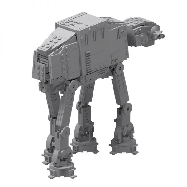 Micro Series AT-AT Walker Star Wars MOC-75372 by obiwanklemmobi with 533 pieces