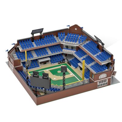 Modular Baseball Stadium – Minifigure Scale Modular Building MOC-76626 by gabizon WITH 7313 PIECES