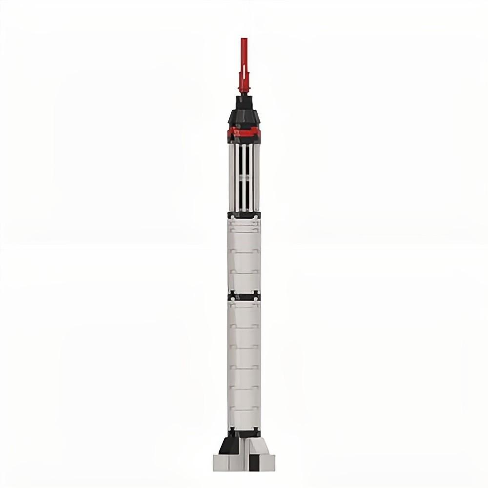 NASA Mercury Redstone [1:110 Scale] MOC-79193 Space With 60 Pieces