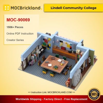 Lindell Community College MOC-90069 Creator With 1506 Pieces