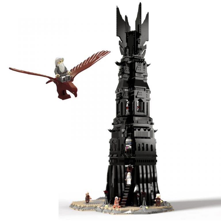 MOC-33442 Movie The Lord of the Rings: Oshankhtar Tower of Orthanc By ...