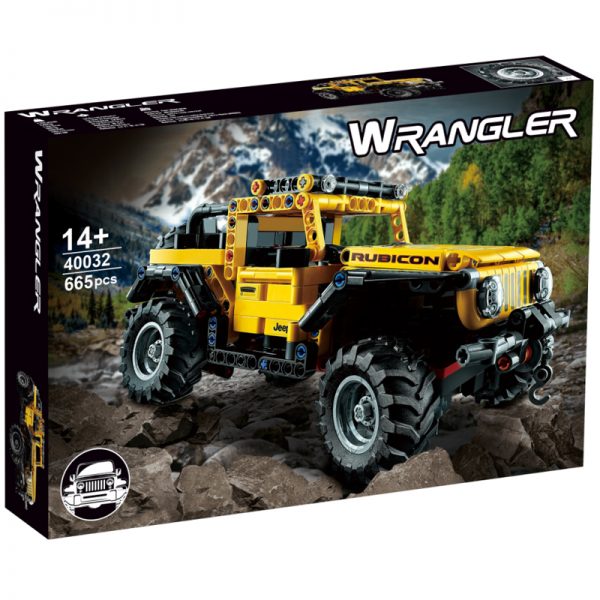 Jeep Wrangler Compatible 42122 MOCBRICKLAND 40032 Technic 665 Pieces