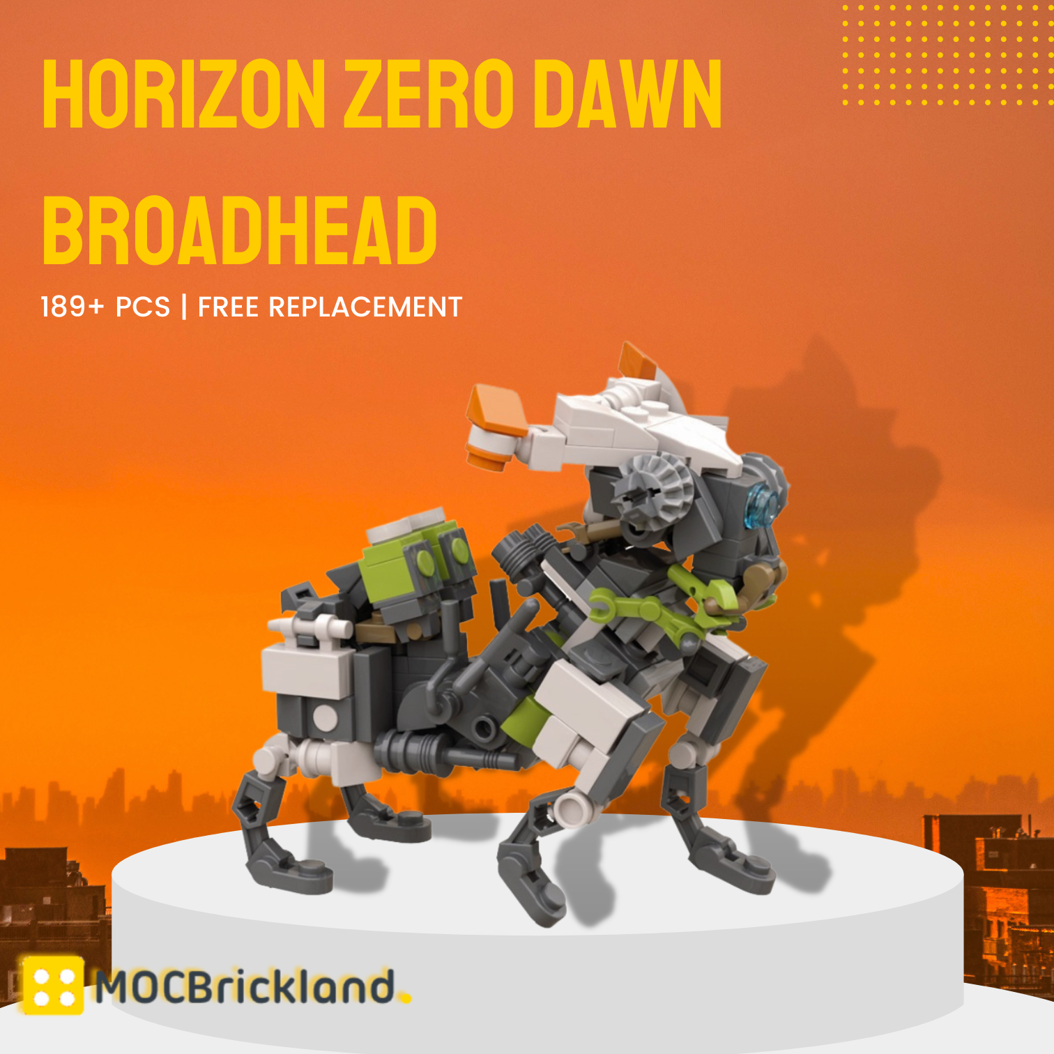 Horizon Zero Dawn Broadhead MOC-89547 Movie With 189 Pieces
