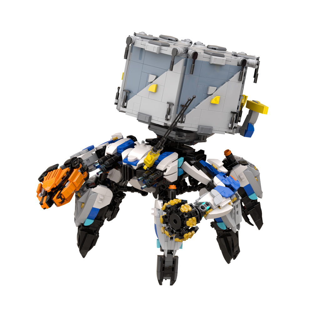 Horizon Zero Dawn Shell Walker MOC-89544 Creator With 1735 Pieces
