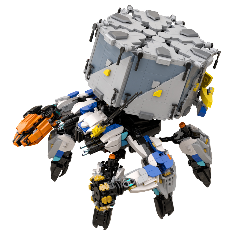 Horizon Zero Dawn Shell Walker MOC-89544 Creator With 1735 Pieces