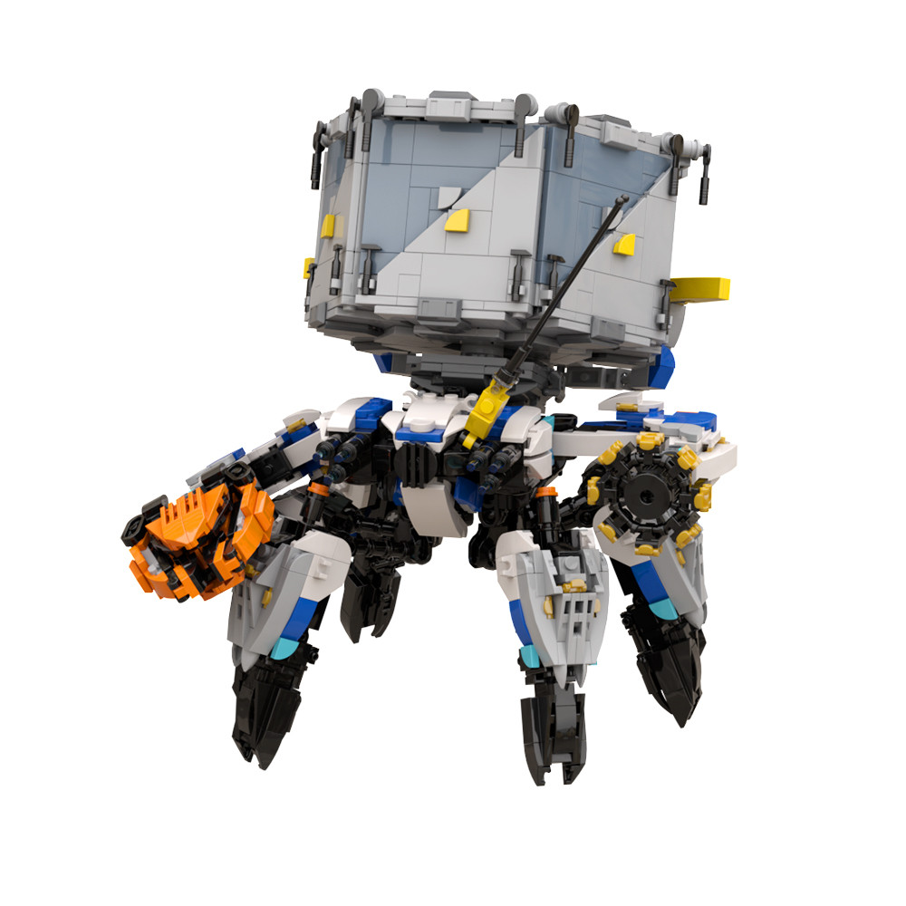 Horizon Zero Dawn Shell Walker MOC-89544 Creator With 1735 Pieces