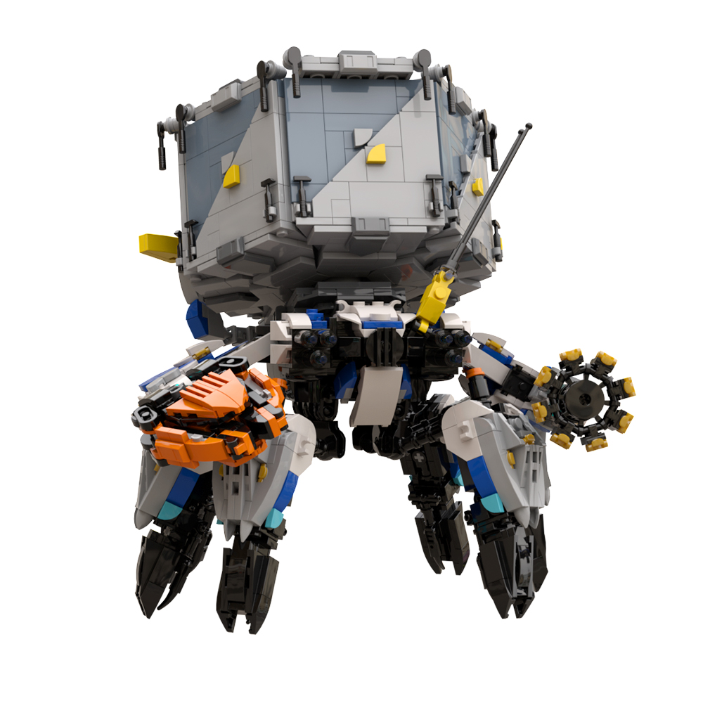 Horizon Zero Dawn Shell Walker MOC-89544 Creator With 1735 Pieces