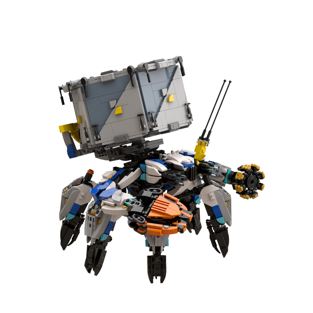 Horizon Zero Dawn Shell Walker MOC-89544 Creator With 1735 Pieces