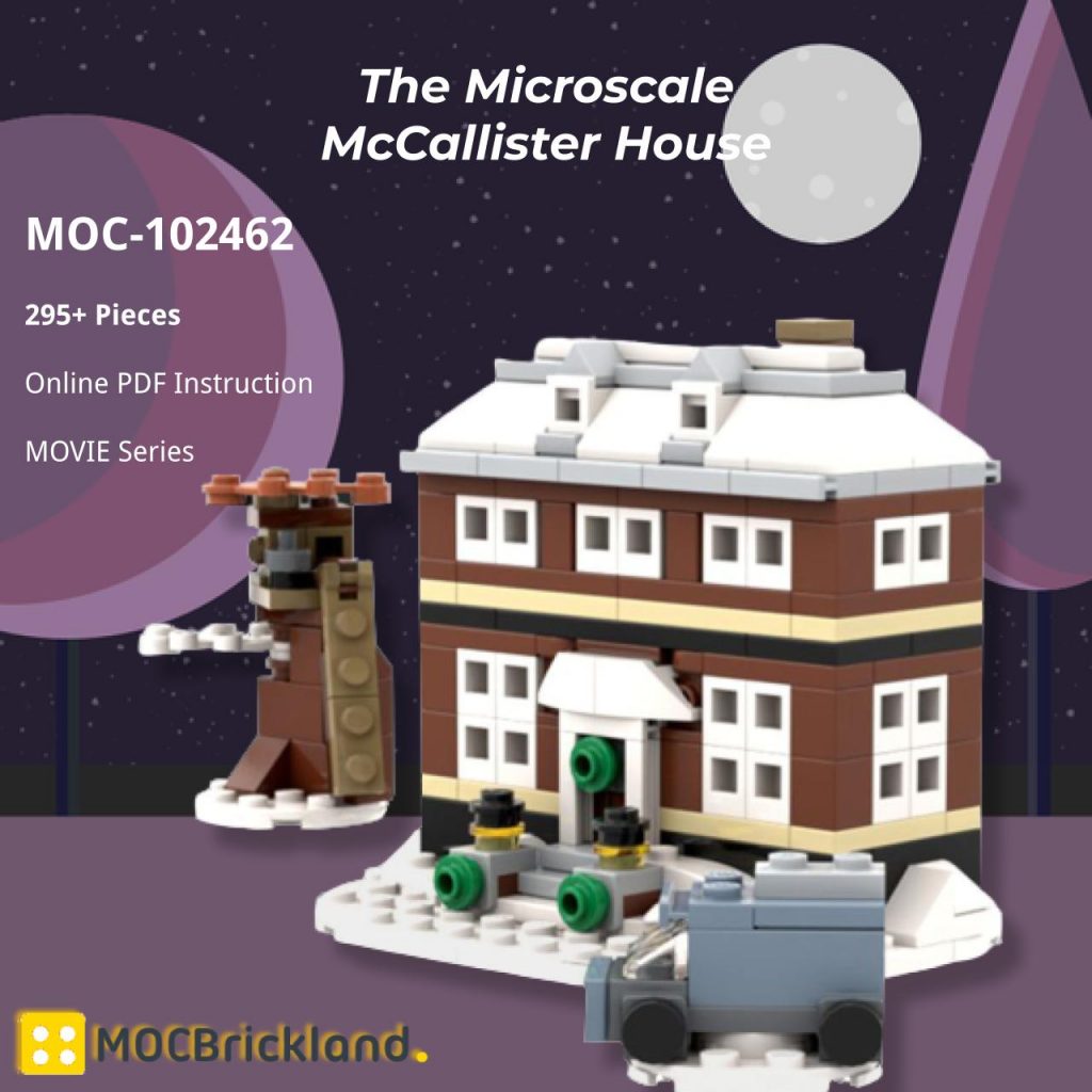 The Microscale McCallister House MOC-102462 Movie with 295 Pieces