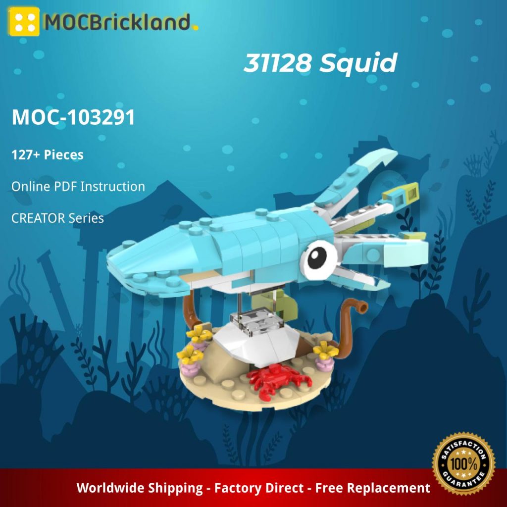 31128 Squid MOC-103291 Creator with 127 Pieces