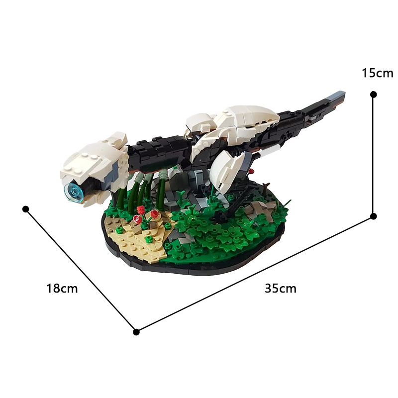 Watcher with Stand MOC-109586 Creator with 766 pieces