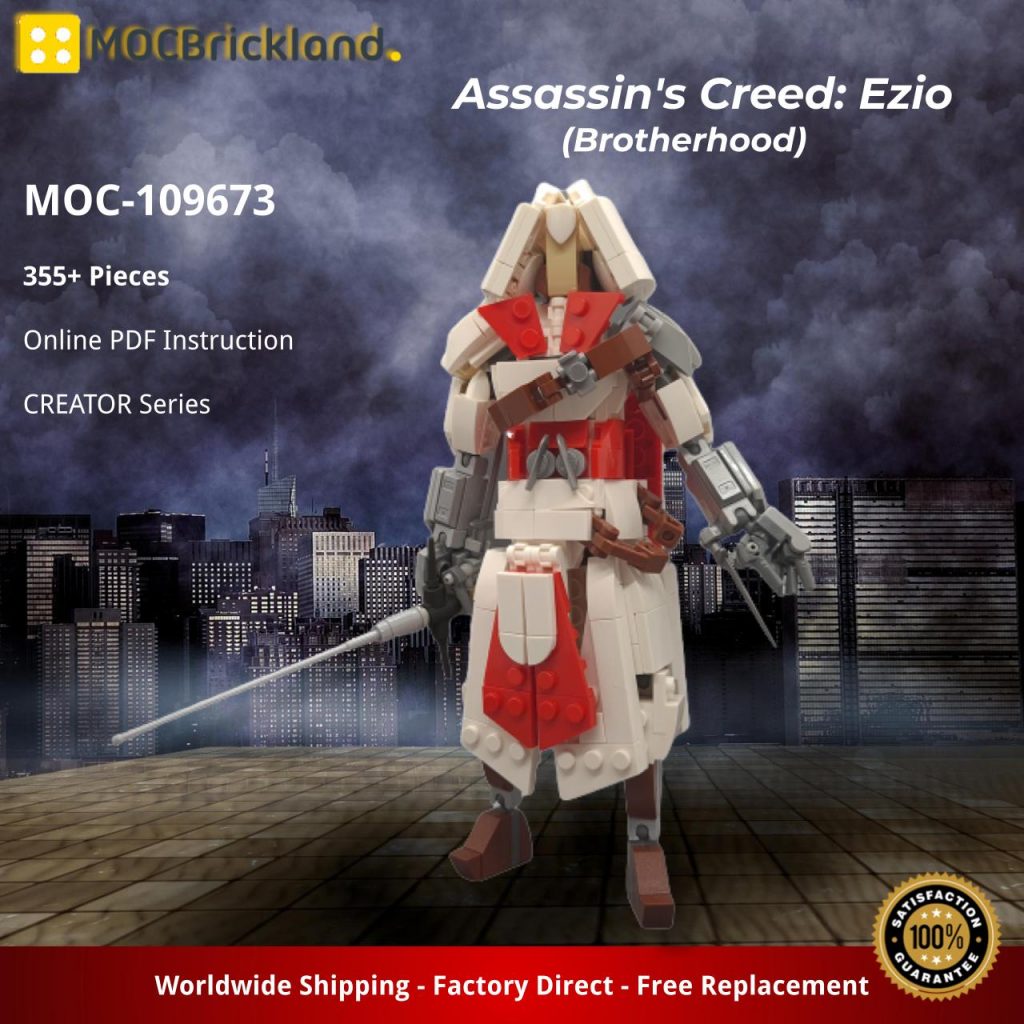 Assassin’s Creed: Ezio (Brotherhood) MOC-109673 Creator with 355 Pieces