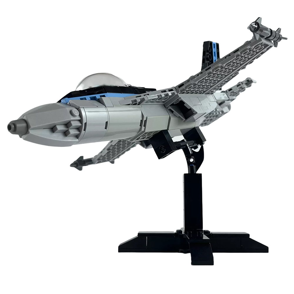 F-18 Super Hornet from Top Gun: Maverick MOC-113748 Movie with 327 Pieces