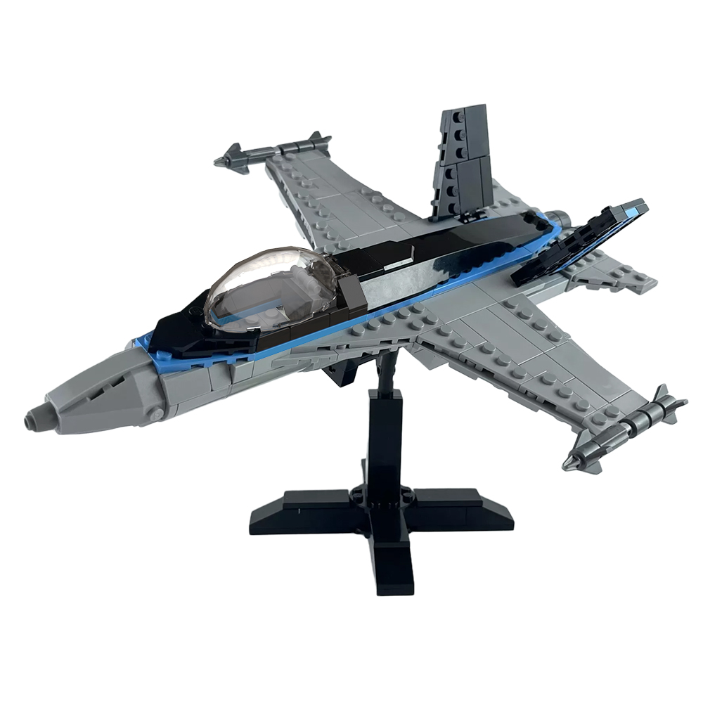 F-18 Super Hornet from Top Gun: Maverick MOC-113748 Movie with 327 Pieces