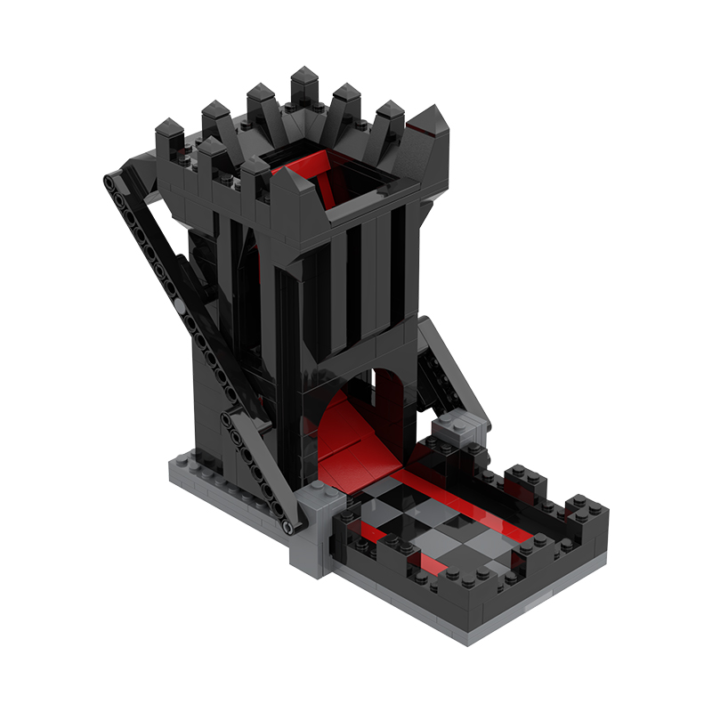 Self-Loading Dice Tower v2-Dungeons and Dragons MOC-116767 Creator with 316 Pieces