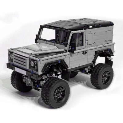 Landrover Defender 90 X-Tech Technician MOC-1872 with 1899 pieces