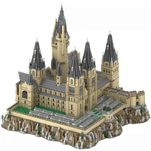 Hogwart’s Castle (71043) Epic Extension C4296 Movie MOC-30884 with ...