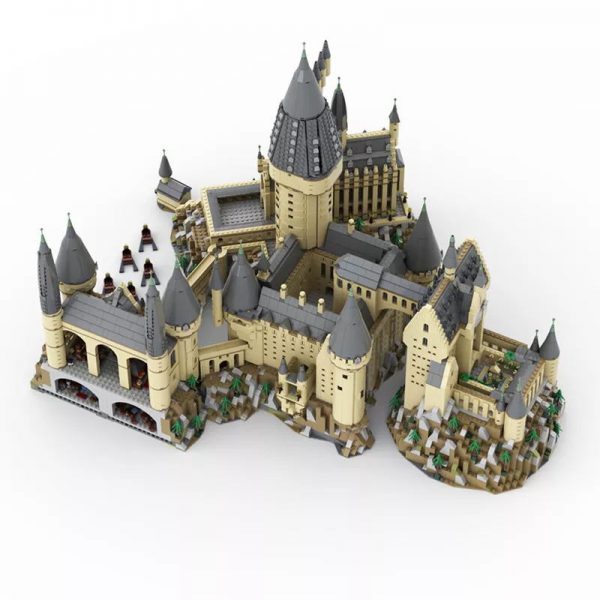 Hogwart’s Castle (71043) Epic Extension C4195 Movie MOC-30884 with 6483 ...