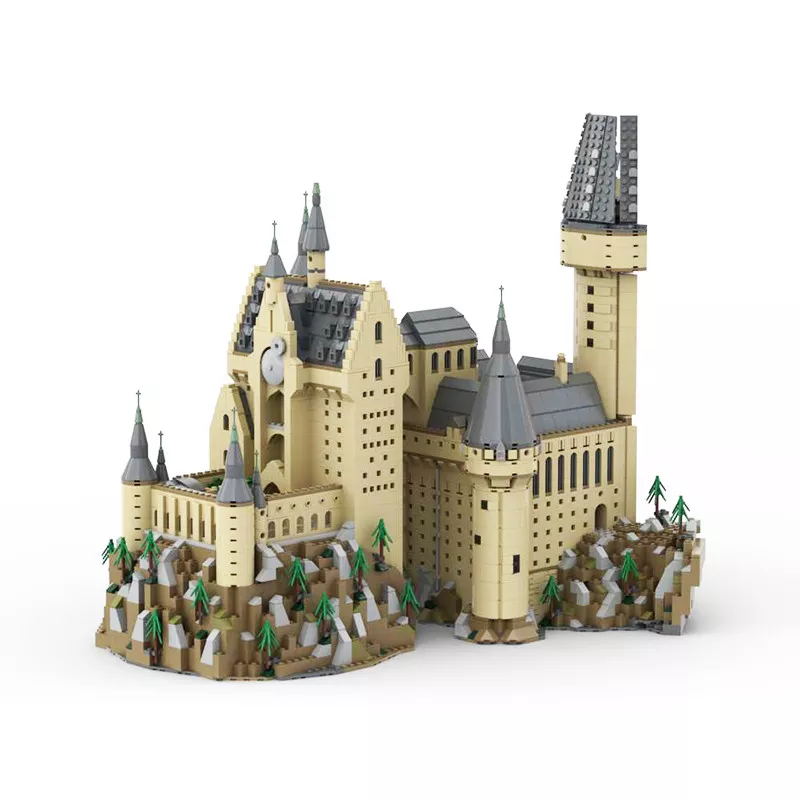 LEGO MOC Remastered - Hogwart's Castle (71043) Epic Extension by