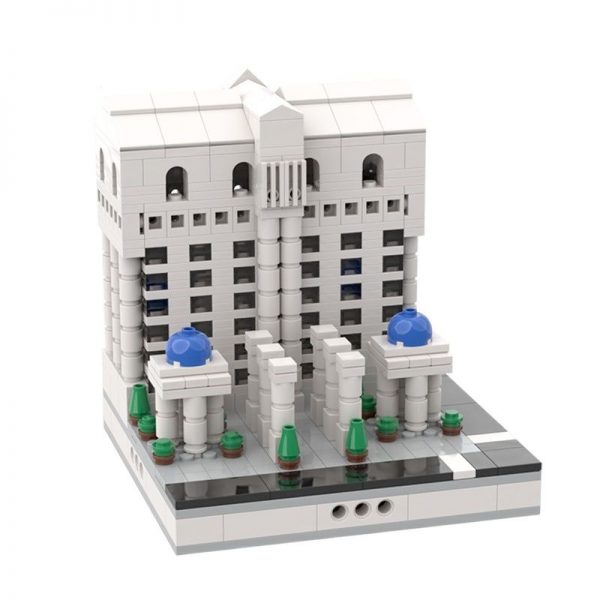 Caesars Palace for Modular City Las Vegas Modular Building MOC-34624 with 614 pieces