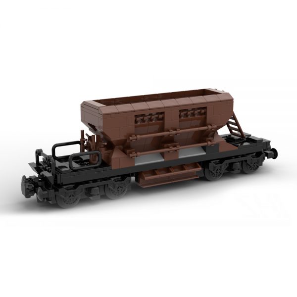Gravel Side Dumper Wagon Technic MOC-35043 with 306 pieces